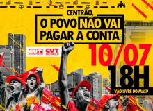 Quinta (10) é dia de ir às ruas exigir a taxação dos super-ricos
