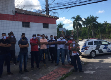 Polícia capixaba intimida metalúrgicos durante greve e piquetes por direitos