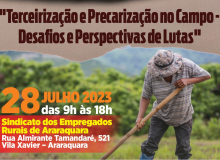 Seminário marca semana do Trabalhador e da Trabalhadora Rural