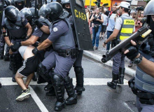 SP: Repressão da polícia de Doria marca segundo ato contra aumento da tarifa