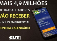 Liberada 1ª parcela do 3º lote de trabalhadores que vão receber auxílio de R$ 600   