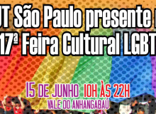 17ª Feira Cultural LGBT de São Paulo terá tenda da CUT