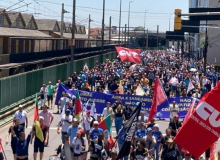 Ato em defesa da água pública pede suspensão do leilão de privatização da Corsan
