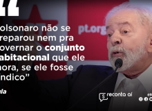 Lula: "Vivemos em um País onde o povo depende da sorte"