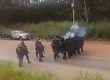 No DF, polícia atira de modo covarde e acerta olho de idoso