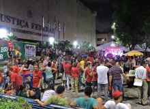Acampamentos em Fortaleza e Brasília reforçam resistência por Lula livre
