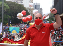 Com Paulista lotada, presidente da CUT anuncia novos atos contra Bolsonaro em 15/11