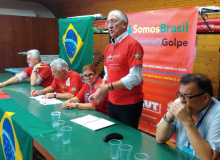 Em Genebra, CUT denuncia golpe e recebe apoio internacional