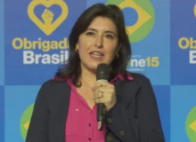 Simone Tebet anuncia apoio a Lula no segundo turno da eleição para presidência