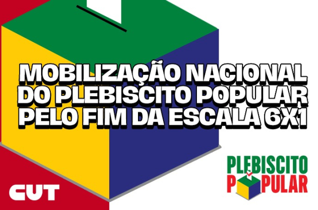Plebiscito Popular 2025 mobiliza o país pelo fim da escala 6x1