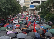SC foi às ruas novamente para dizer não aos ataques à Educação e à aposentadoria