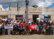 Fortalecida, greve dos professores de São Miguel (RN) completa uma semana