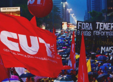 Não vamos trocar um golpista por outro, defende CUT