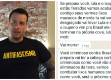 Nazistas marcam data para assassinar Leonel Radde e prometem fazer o mesmo com Lula