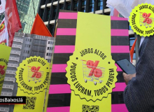 Trabalhadores vão às ruas, nesta terça (4), para exigir queda na Selic