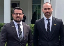 PGR denuncia Eduardo Bolsonaro e Paulo Figueiredo por coação