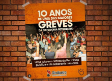 Greve  completa 10 anos e segue símbolo da resistência e  soberania dos petroleiros