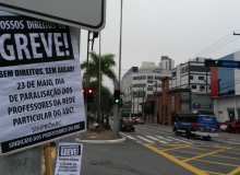 SP: professores da rede particular paralisam aulas contra perda de direitos