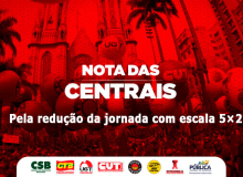 Centrais sindicais defendem redução de jornada para 40 horas e escala 5×2