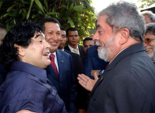 Maradona defende Lula e chama Temer de 'traidor'