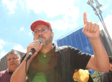 Em SP, centrais protestam contra reformas trabalhistas