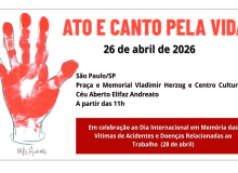 CUT integra mobilização do Ato e Canto pela Vida em memória das vítimas do trabalho