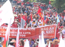 1º de Maio Popular já ocupa o Vale do Anhangabaú