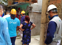 Avança a luta por energia na Ocupação Douglas Rodrigues, na Vila Maria, em SP
