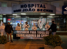 CUT-RS exige testagem em massa para trabalhadores da saúde