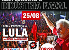 Ato no Rio une metalúrgicos e petroleiros contra desemprego