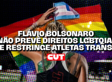 Plano de Flávio Bolsonaro não prevê direitos LGBTQIA+ e discrimina atletas trans