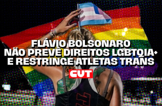 Plano de Flávio Bolsonaro não prevê direitos LGBTQIA+ e discrimina atletas trans
