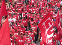 Metalúrgicas e metalúrgicos marcham a Brasília por direitos e jornada justa
