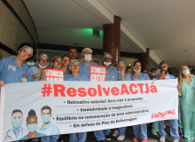 Trabalhadoras e trabalhadores da Ebserh entram em greve por tempo indeterminado