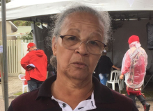 Formei meus filhos e vivo tranquila graças a Lula. Maria José, 72, acampada
