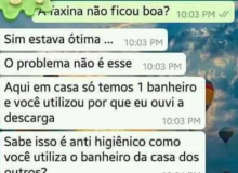 Madame demite empregada doméstica por usar o banheiro