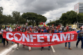 Confetam reforça luta por direitos em marcha nacional em Brasília