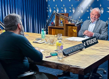 Entrevista de Lula bate recorde no podcast Flow e alcança 1,7 milhão de pessoas