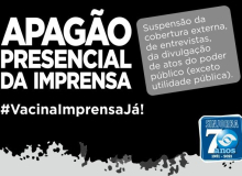 Sindicato dos Jornalistas da Bahia convoca apagão presencial na imprensa nesta 4ª