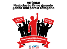 Em Joinville, negociação firme da data-base garante ganho real para categoria