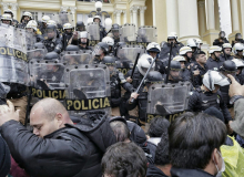 CUT repudia violência da PM do Paraná
