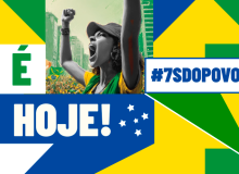 CUT, centrais e movimentos populares estão nas ruas em defesa da soberania neste 7/9
