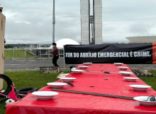 Polícia do DF proíbe protesto contra fim do auxílio emergencial