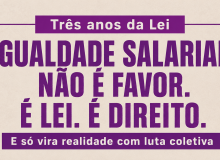 Lei da Igualdade Salarial completa três anos, mas equiparação ainda não é realidade
