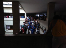 Trabalhadores ocupam a Casa da Moeda em protesto contra a privatização