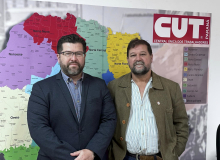 Novo Procurador-Chefe do MPT-PR visita a CUT Paraná