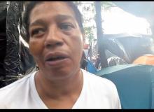 "Momento é de união, não de medo" diz acampada que está no PR para o 1º de Maio