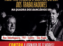 Lula e Haddad irão a encontro sobre direitos trabalhistas