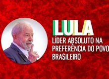 Lula pode vencer no 1º turno e ganha de todos se tiver 2º turno, diz PoderData