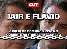 Flávio Bolsonaro repete o pai e não quer compromisso no combate ao trabalho escravo